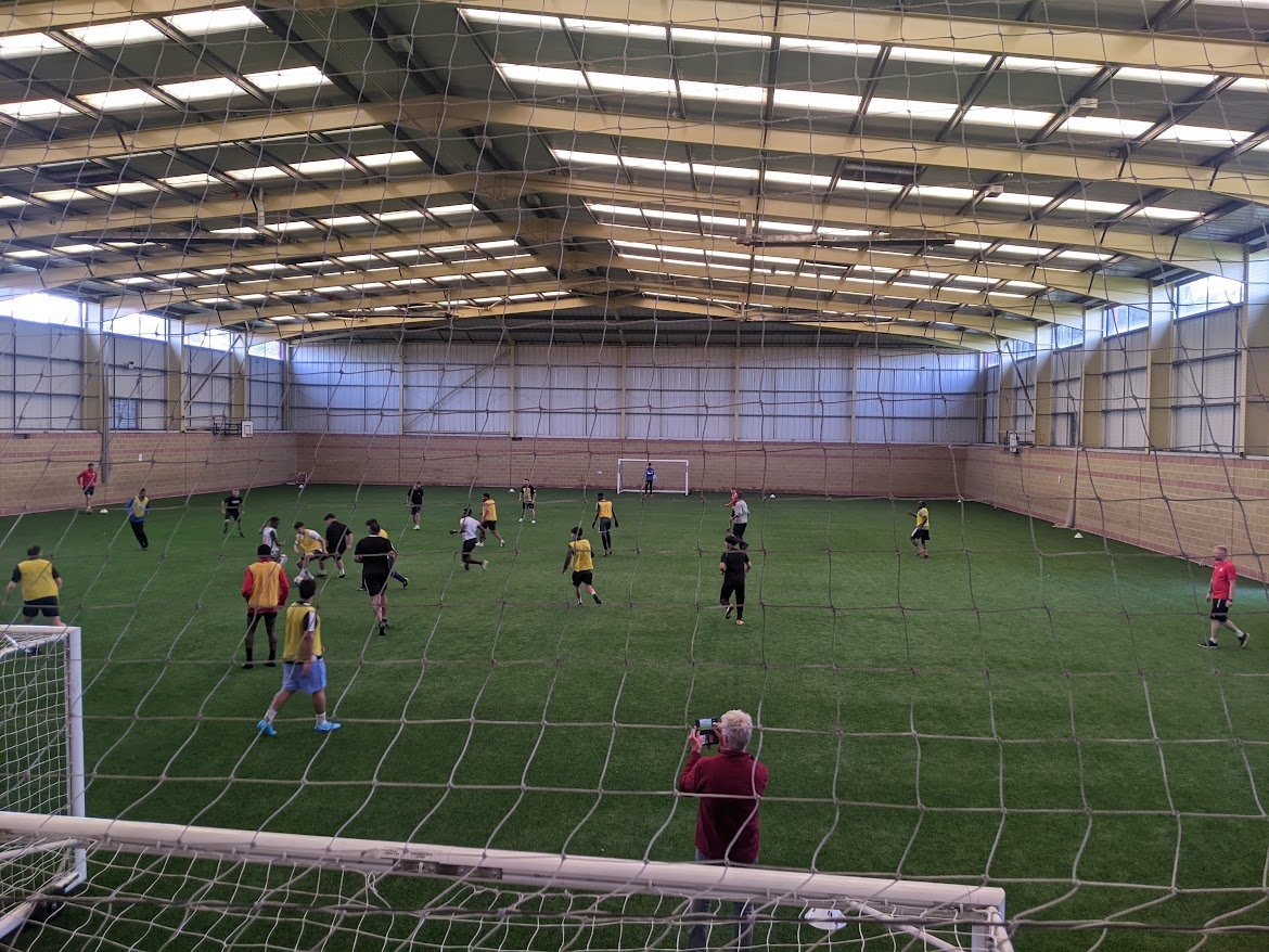 Reds Unite football session